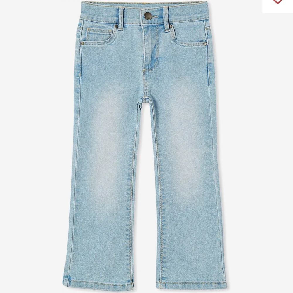 Cotton On Kids Violet Flare Jeans - Picture 1 of 3